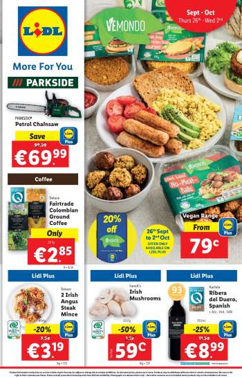 Lidl offer  - 26.09.2024 - 02.10.2024.