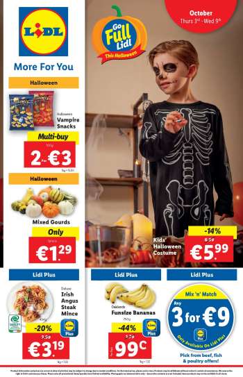 Lidl offer  - 03.10.2024 - 09.10.2024.