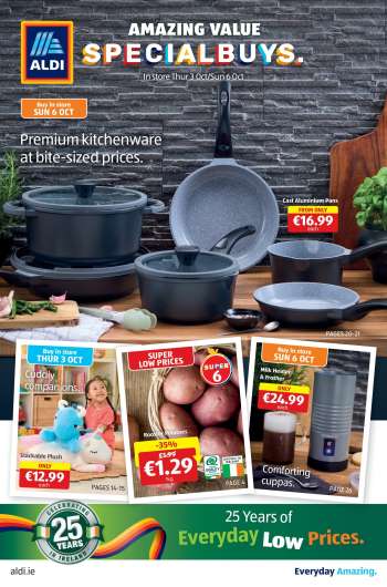 Aldi offer  - 03.10.2024 - 06.10.2024.