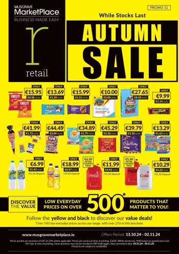 MUSGRAVE Market Place offer  - 13.10.2024 - 02.11.2024.
