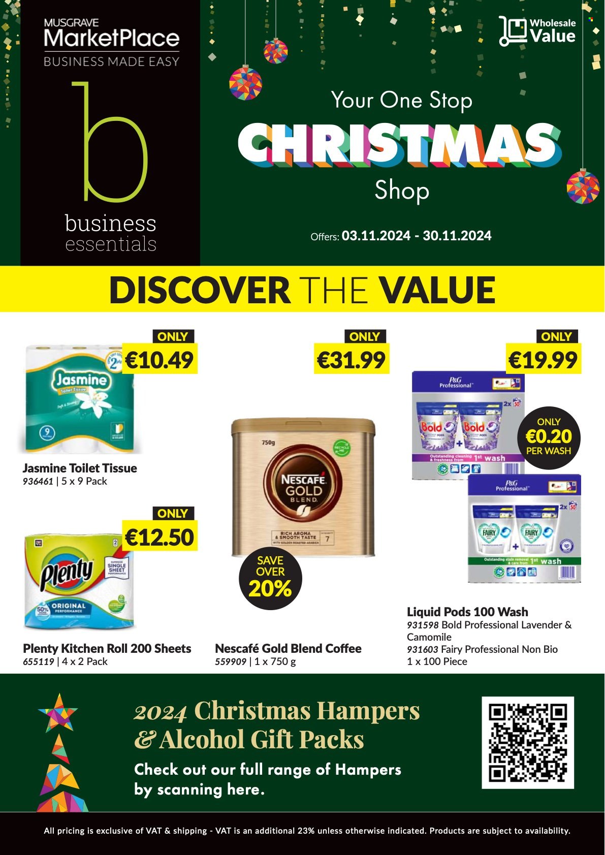 MUSGRAVE Market Place offer - 03.11.2024 - 30.11.2024. Page 1