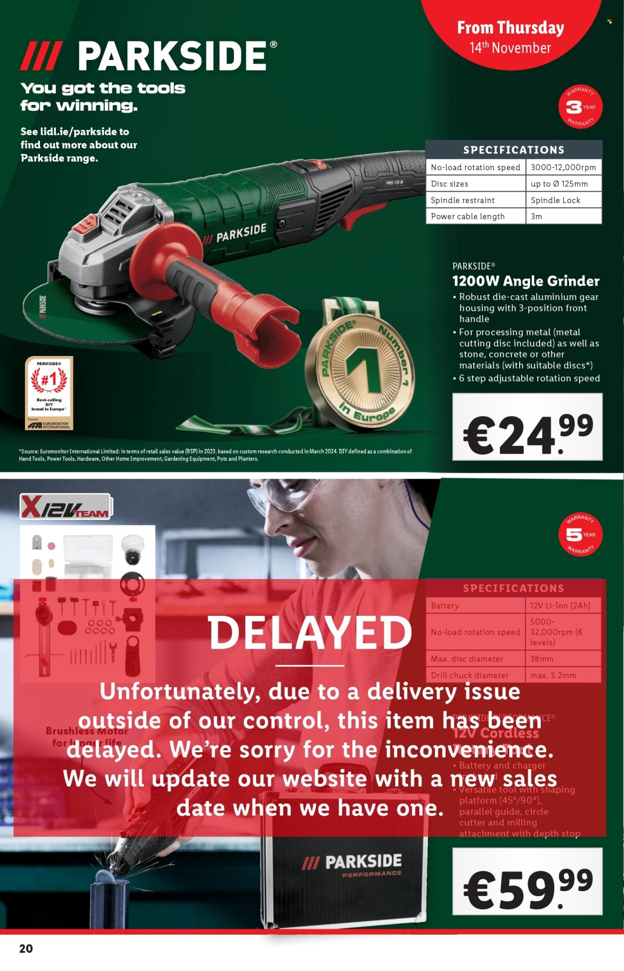 Lidl offer - 14.11.2024 - 20.11.2024. Page 20