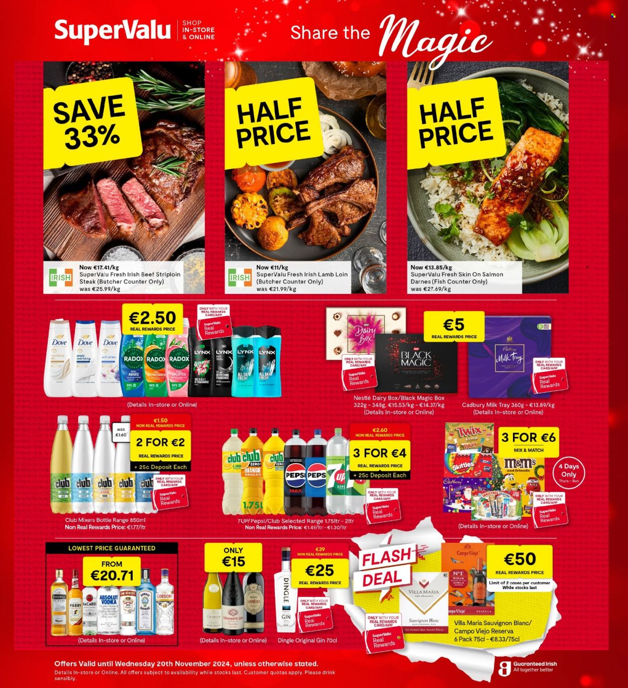 SuperValu offer - 14.11.2024 - 20.11.2024. Page 1