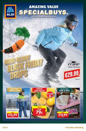 Aldi offer  - 21.11.2024 - 24.11.2024.
