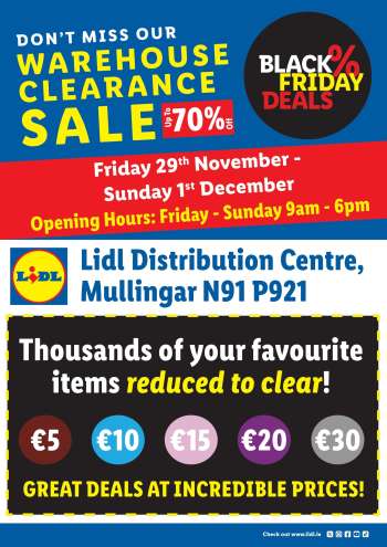 Lidl offer  - 29.11.2024 - 01.12.2024.