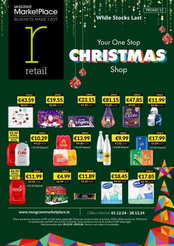 MUSGRAVE Market Place offer  - 01.12.2024 - 28.12.2024.