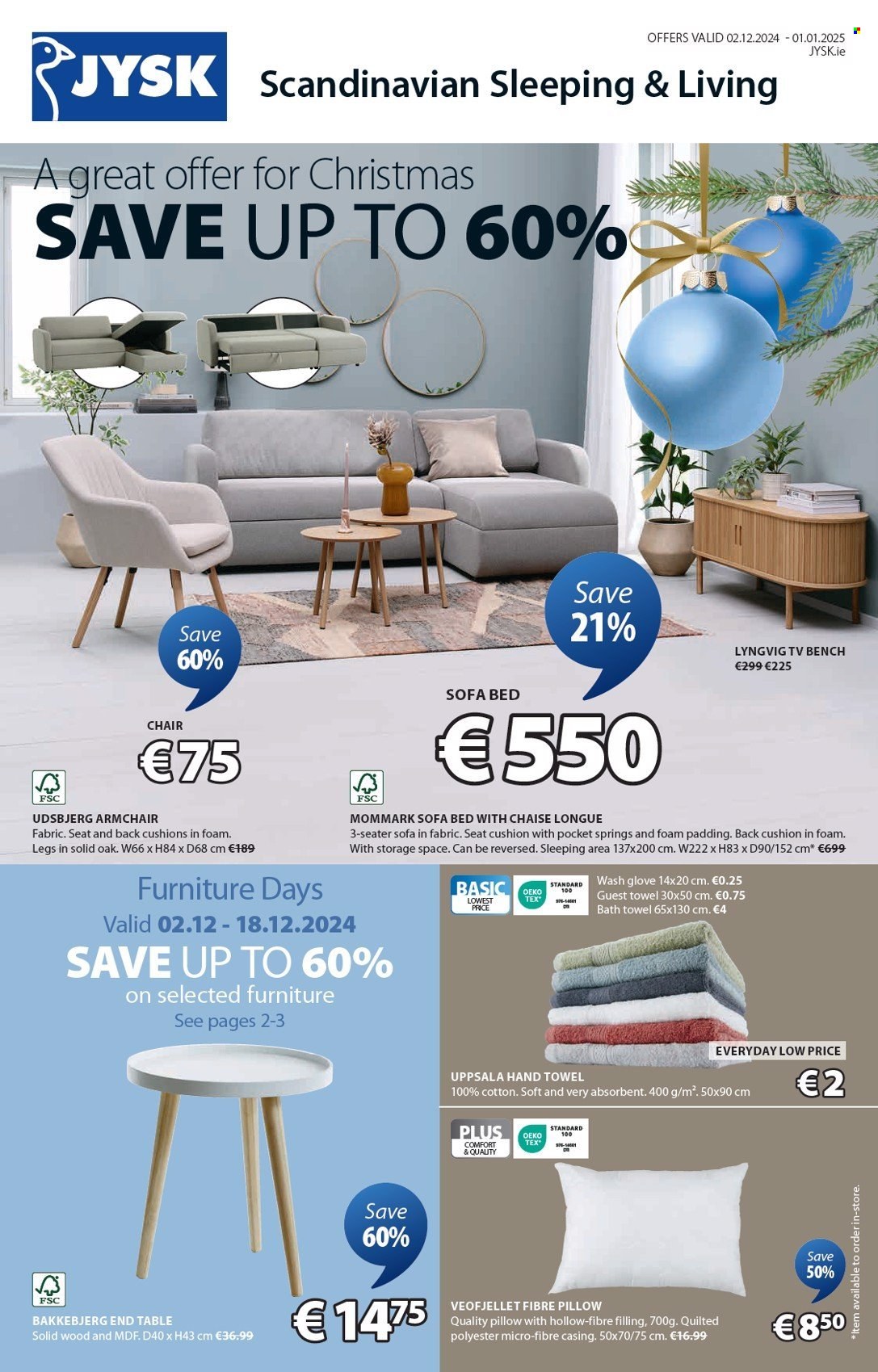 JYSK offer - 02.12.2024 - 01.01.2025. Page 2