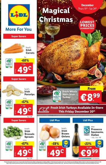 Lidl offer  - 19.12.2024 - 24.12.2024.
