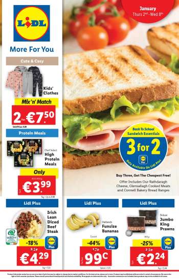 Lidl offer  - 02.01.2025 - 08.01.2025.