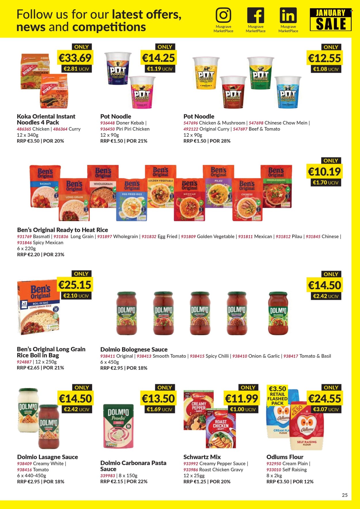 MUSGRAVE Market Place offer - 29.12.2024 - 25.01.2025. Page 25
