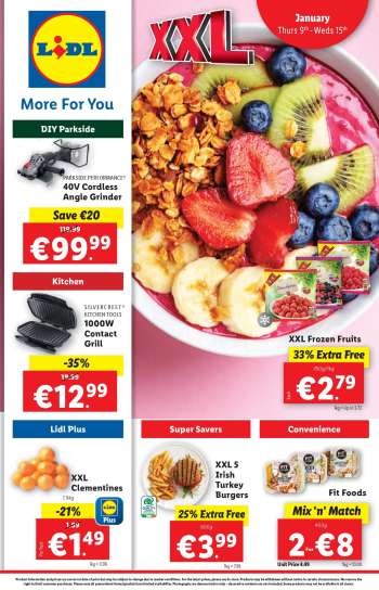 Lidl offer  - 09.01.2025 - 15.01.2025.