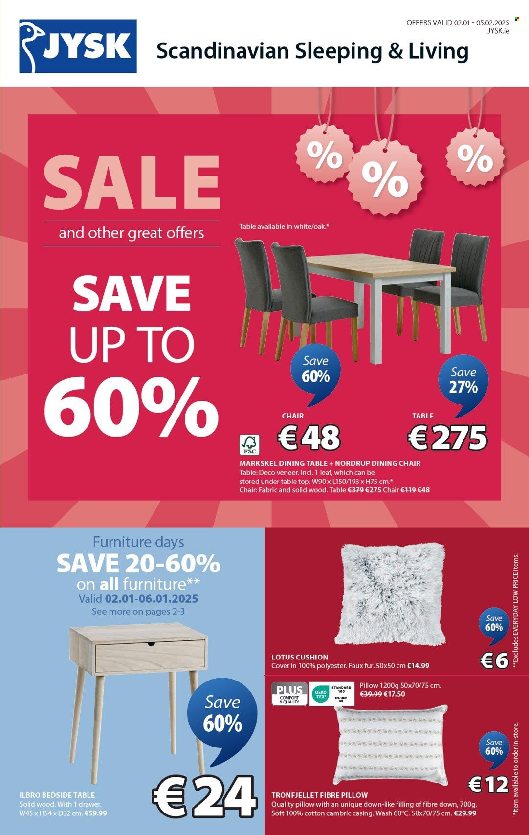 JYSK offer - 02.01.2025 - 05.02.2025. Page 2