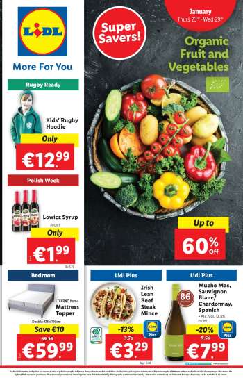 Lidl offer  - 23.01.2025 - 29.01.2025.