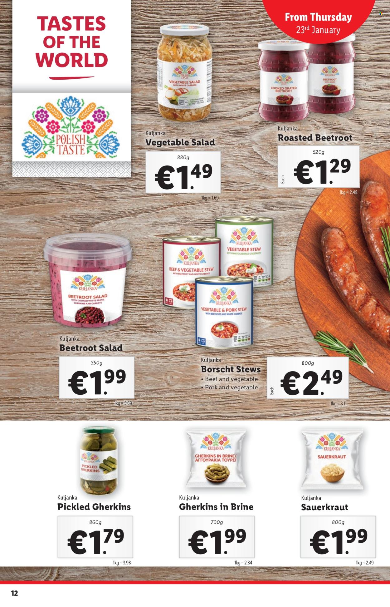 Lidl offer - 23.01.2025 - 29.01.2025. Page 12