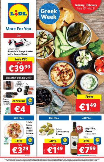 Lidl offer  - 30.01.2025 - 05.02.2025.