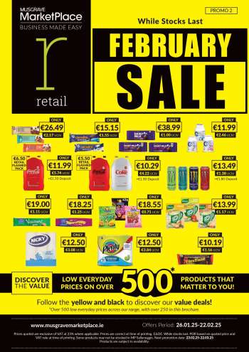 MUSGRAVE Market Place offer  - 26.01.2025 - 22.02.2025.