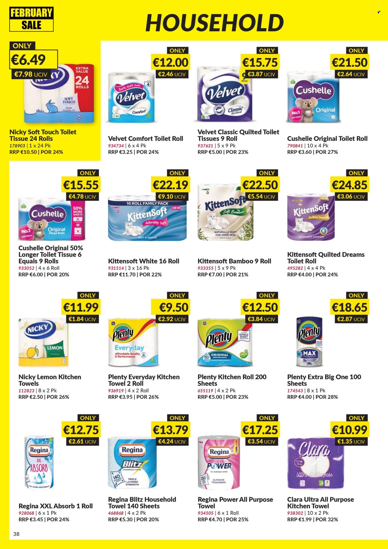 MUSGRAVE Market Place offer - 26.01.2025 - 22.02.2025. Page 38