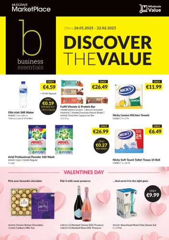 MUSGRAVE Market Place offer  - 26.01.2025 - 22.02.2025.