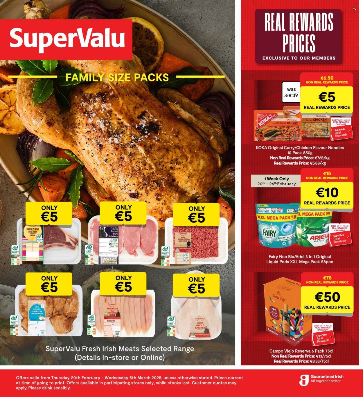 SuperValu offer - 20.02.2025 - 05.03.2025. Page 1