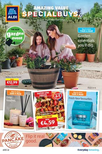 Aldi offer  - 06.03.2025 - 09.03.2025.