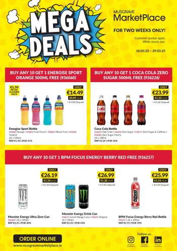 MUSGRAVE Market Place offer  - 16.03.2025 - 29.03.2025.