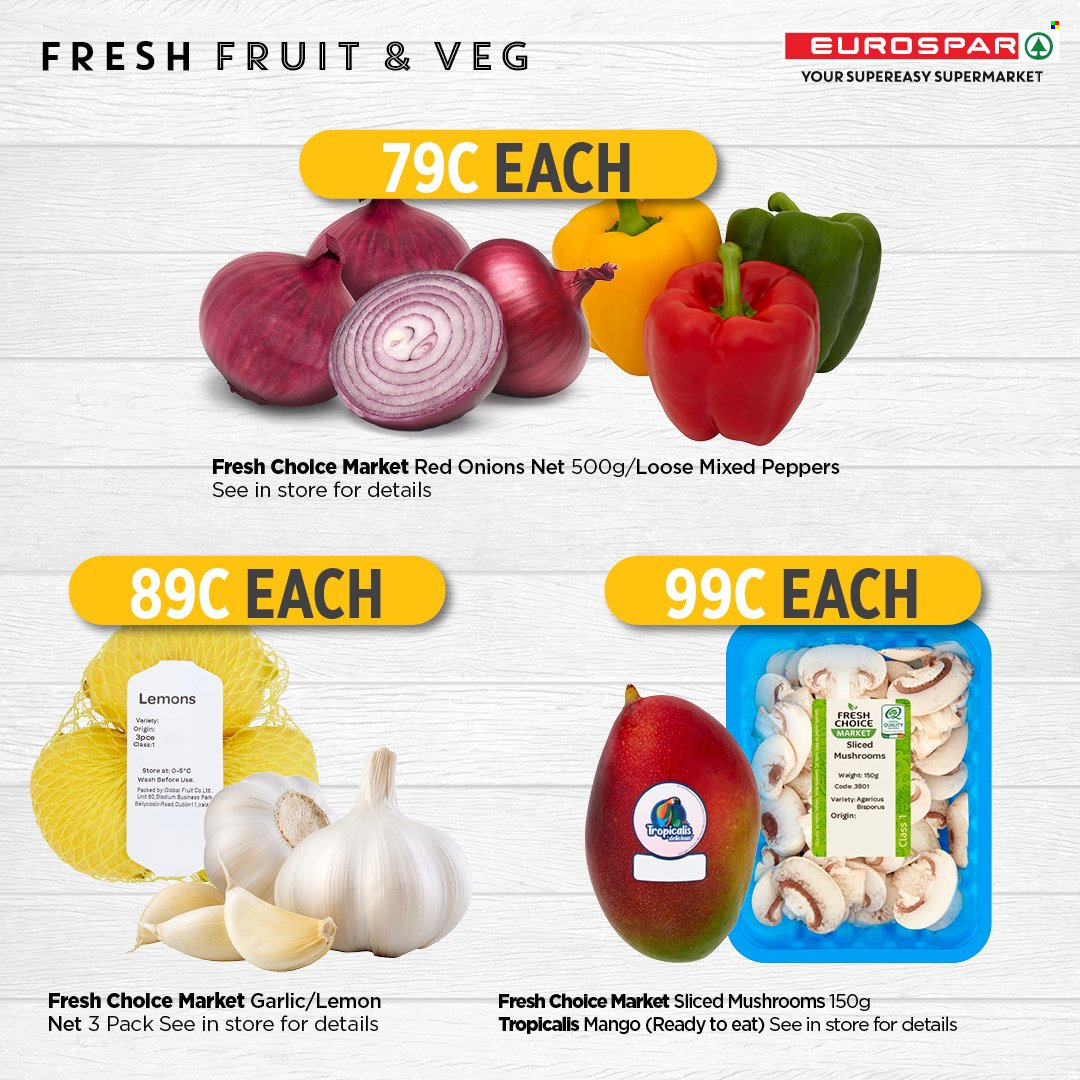 EUROSPAR offer. Page 1
