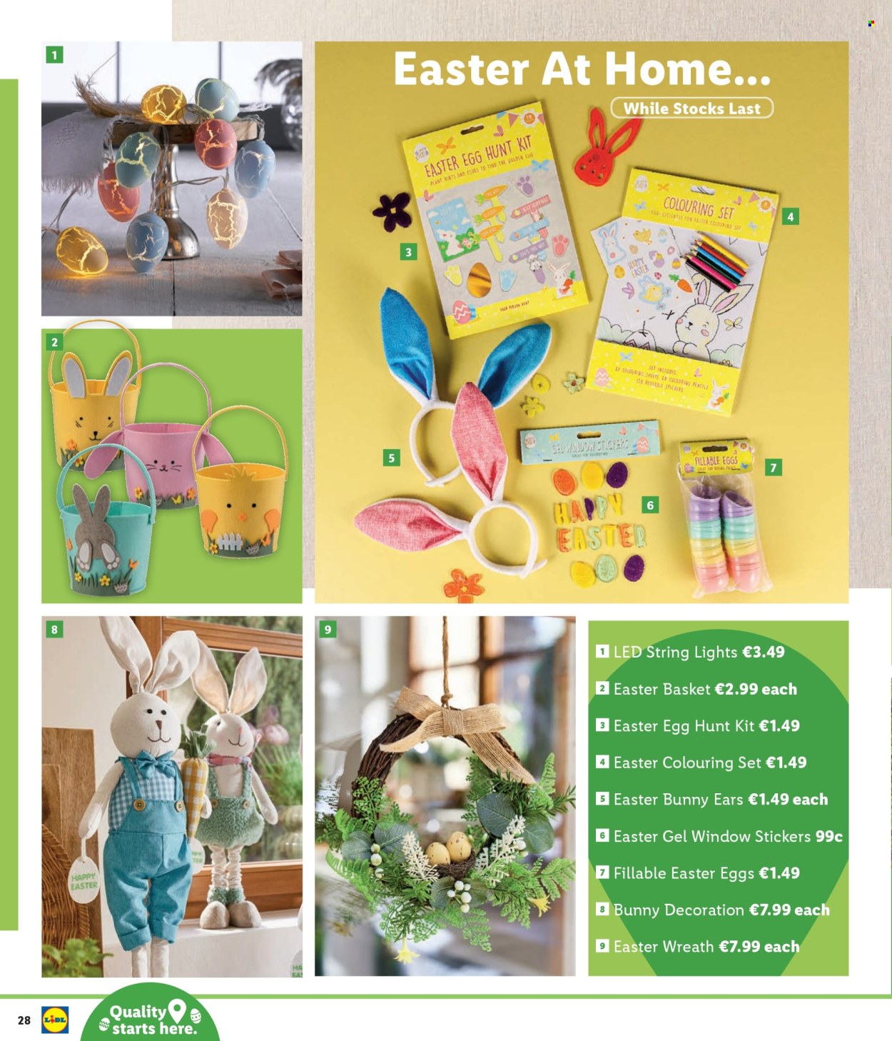 Lidl offer. Page 28