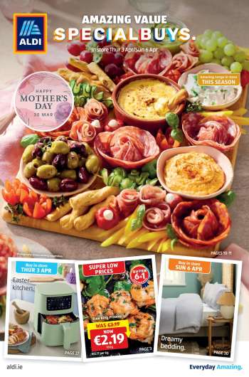 Aldi offer  - 03.04.2025 - 06.04.2025.