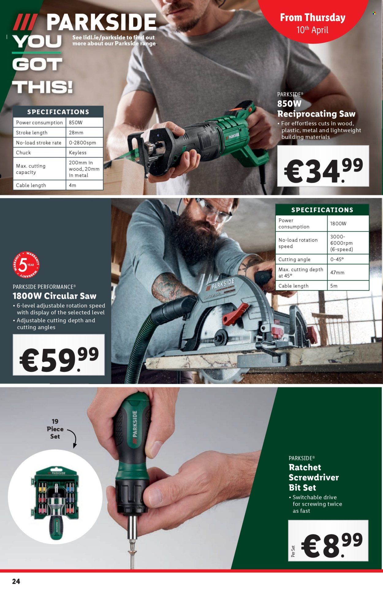 Lidl offer - 10.04.2025 - 16.04.2025. Page 24