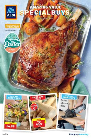 Aldi offer  - 17.04.2025 - 20.04.2025.