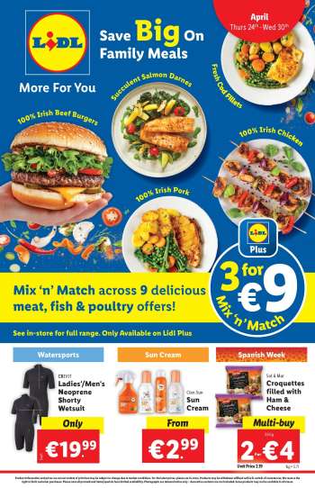 Lidl offer  - 24.04.2025 - 30.04.2025.