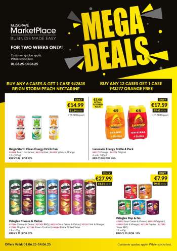 MUSGRAVE Market Place offer  - 01.06.2025 - 14.06.2025.