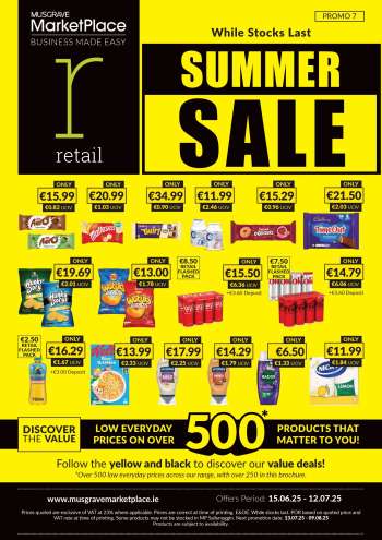 MUSGRAVE Market Place offer  - 15.06.2025 - 12.07.2025.