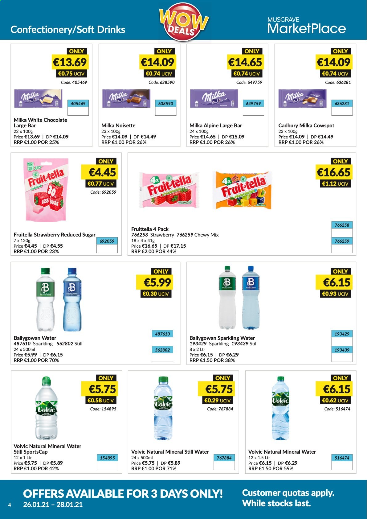 MUSGRAVE Market Place offer - 26.01.2021 - 28.01.2021. Page 4