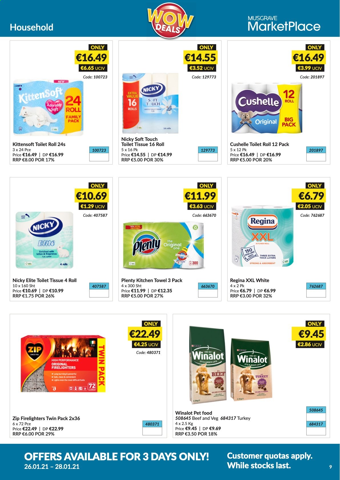 MUSGRAVE Market Place offer - 26.01.2021 - 28.01.2021. Page 9