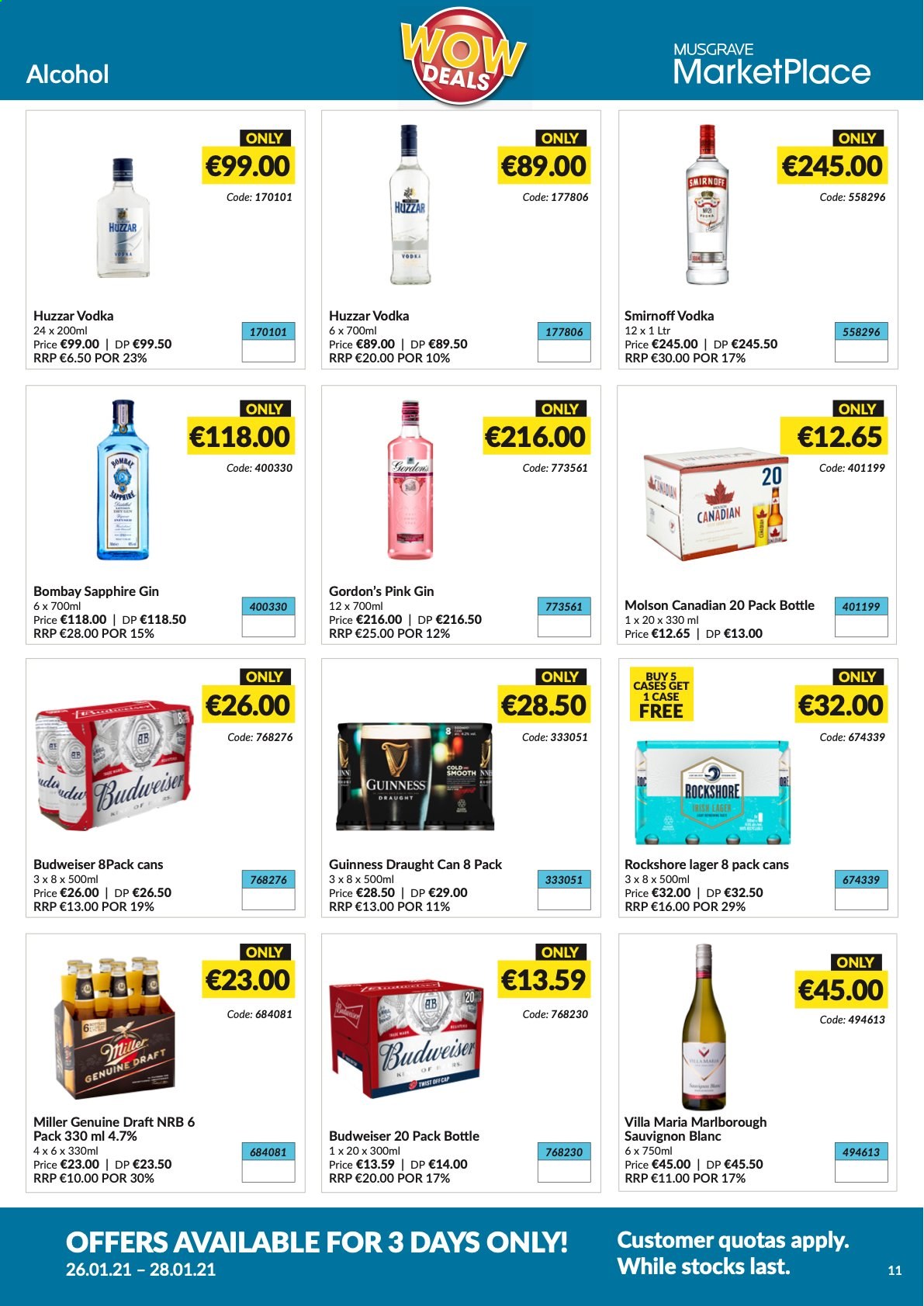 MUSGRAVE Market Place offer - 26.01.2021 - 28.01.2021. Page 11