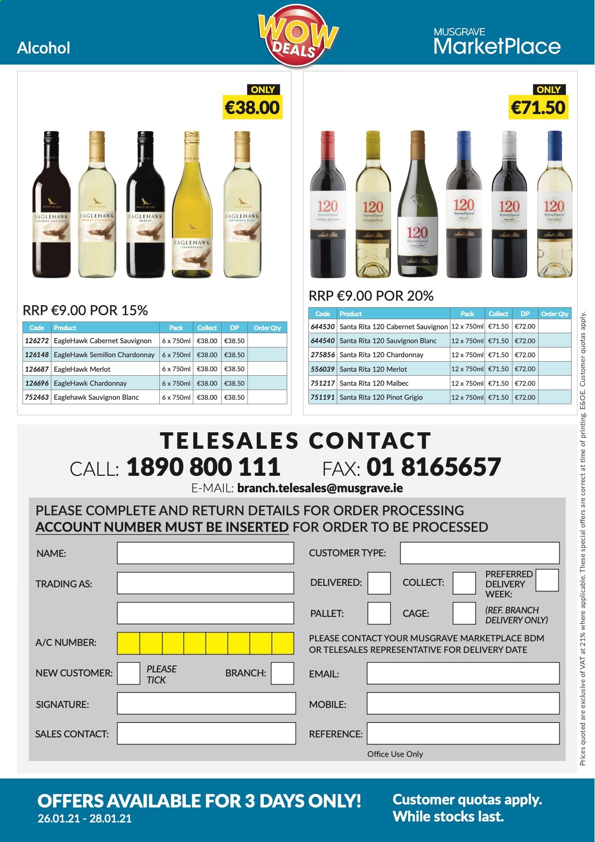 MUSGRAVE Market Place offer - 26.01.2021 - 28.01.2021. Page 12