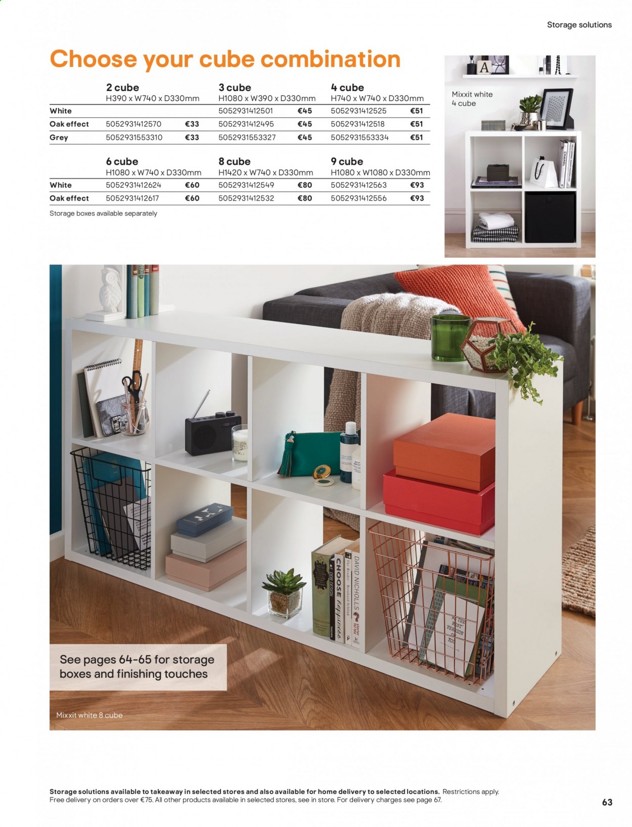 thumbnail - B&Q offer  - Sales products - storage box. Page 63.