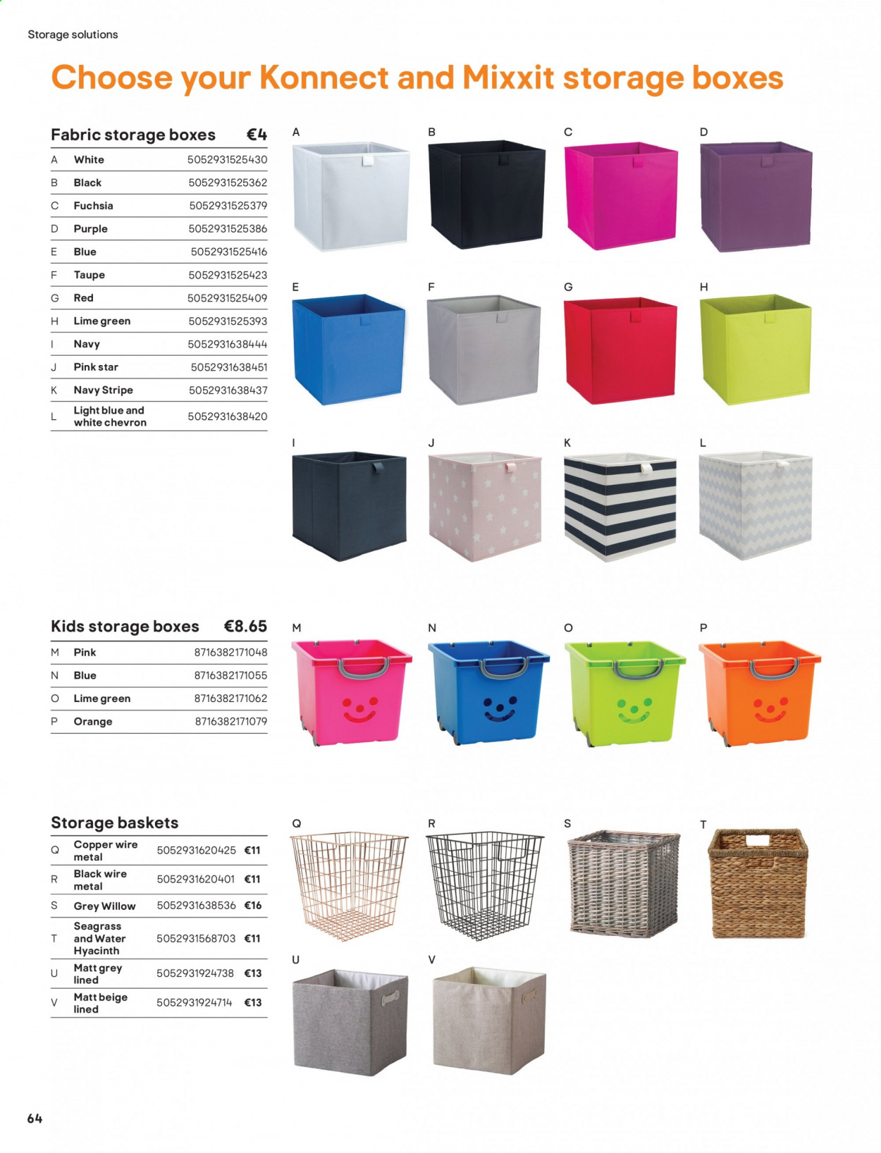 thumbnail - B&Q offer  - Sales products - storage box. Page 64.