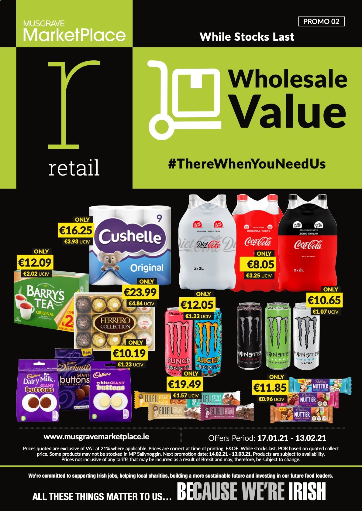 MUSGRAVE Market Place offer - 17.01.2021 - 13.02.2021. Page 1