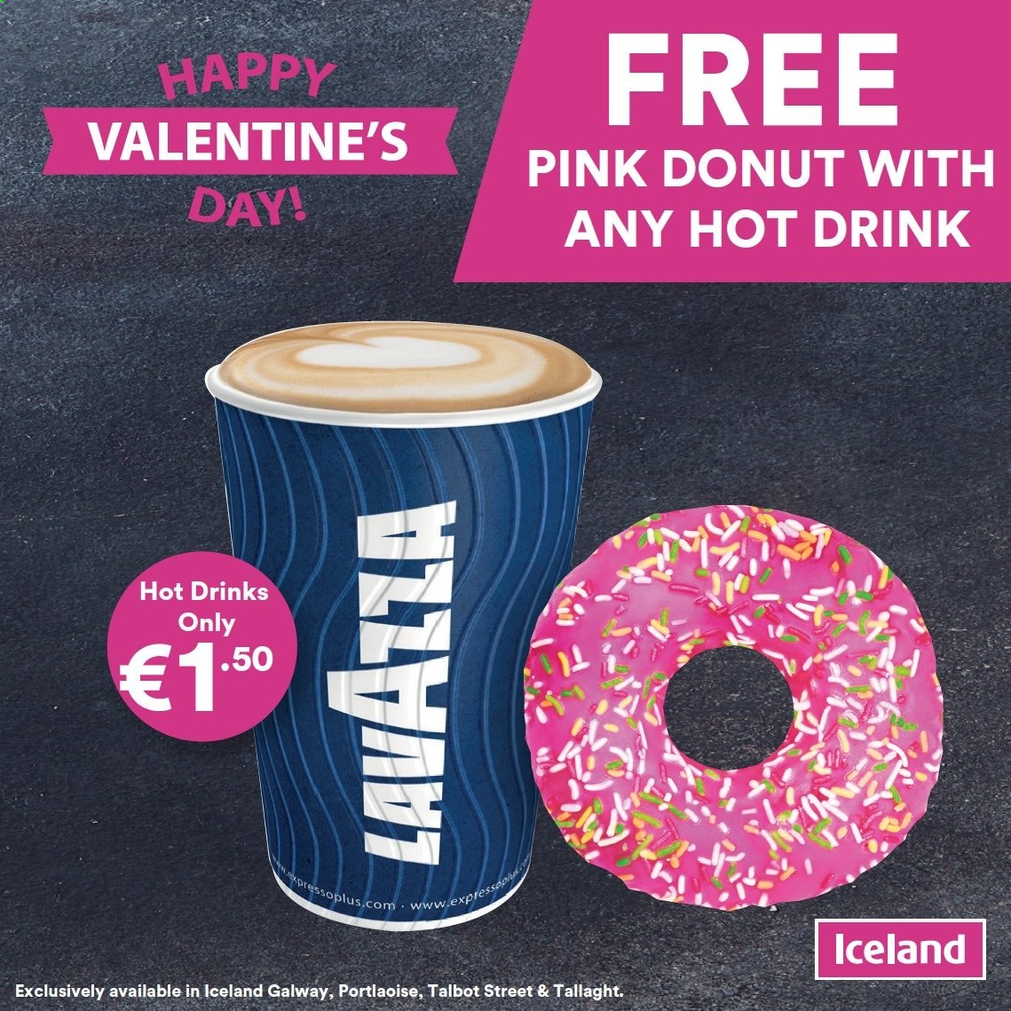 thumbnail - Iceland offer  - 12.02.2021 - 14.02.2021 - Sales products - donut. Page 1.