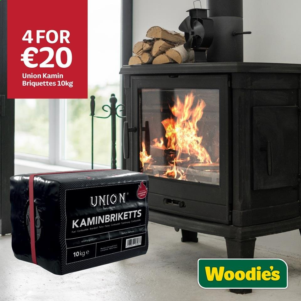 thumbnail - Woodie's offer  - Sales products - briquettes. Page 1.
