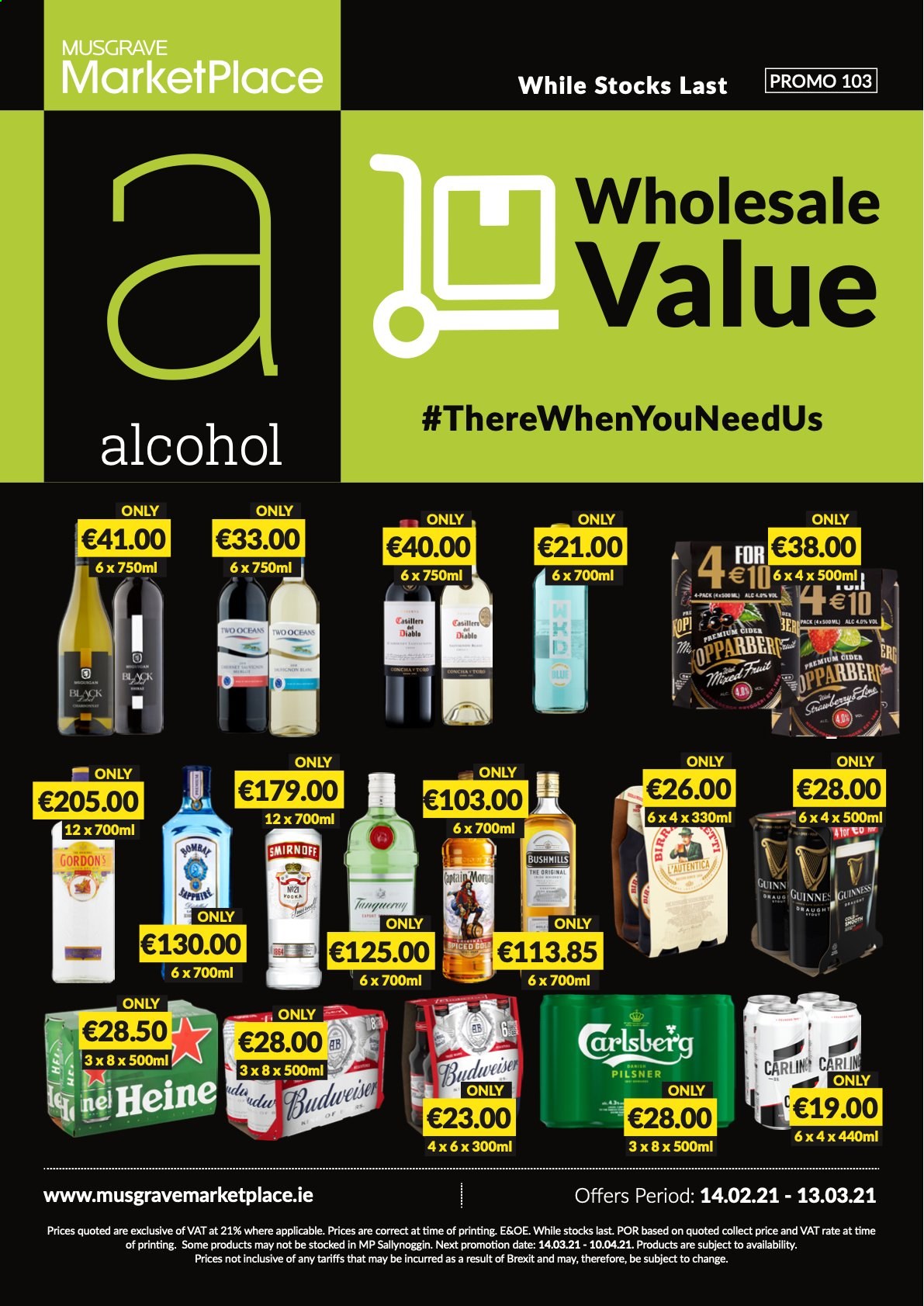 MUSGRAVE Market Place offer - 14.02.2021 - 13.03.2021. Page 1