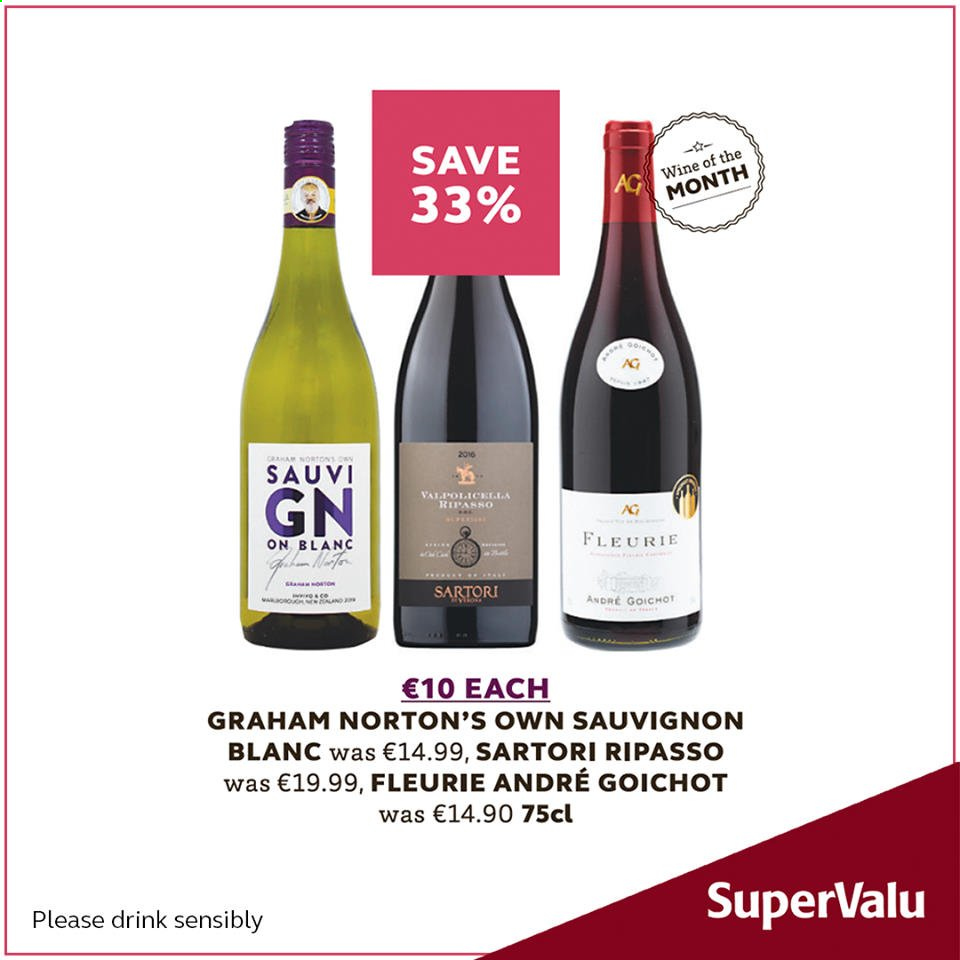 thumbnail - SuperValu offer  - Sales products - wine, Sauvignon Blanc. Page 3.