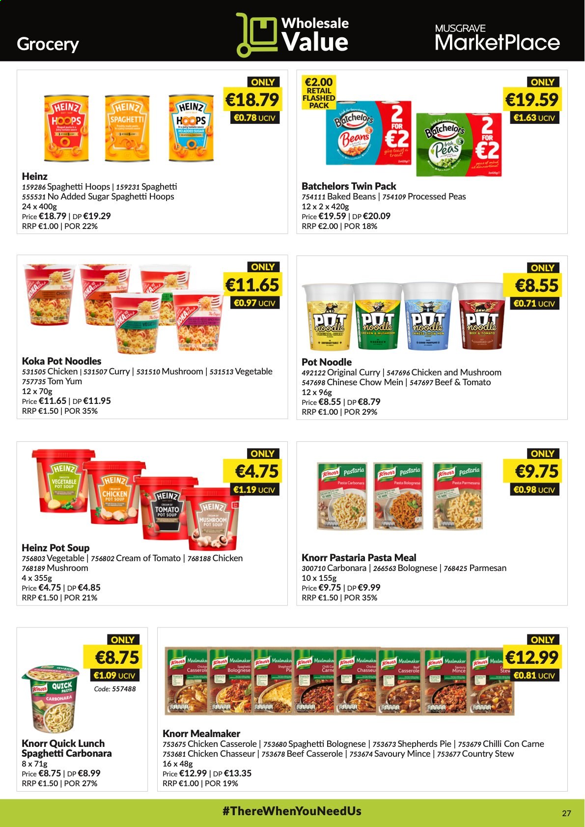 MUSGRAVE Market Place offer - 14.03.2021 - 10.04.2021. Page 27
