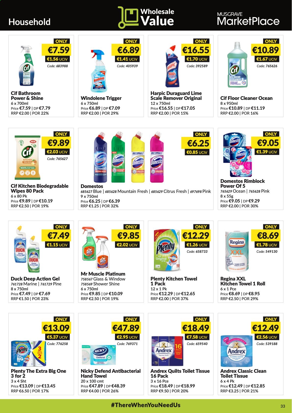MUSGRAVE Market Place offer - 14.03.2021 - 10.04.2021. Page 33
