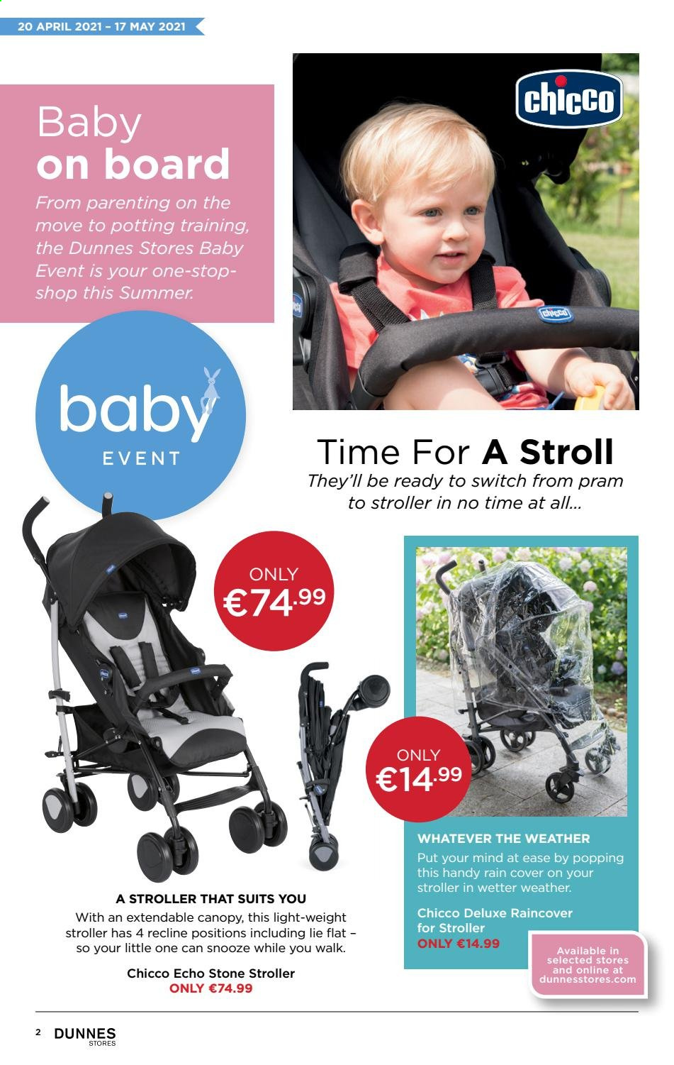 thumbnail - Dunnes Stores offer  - 20.04.2021 - 17.05.2021 - Sales products - Chicco. Page 2.