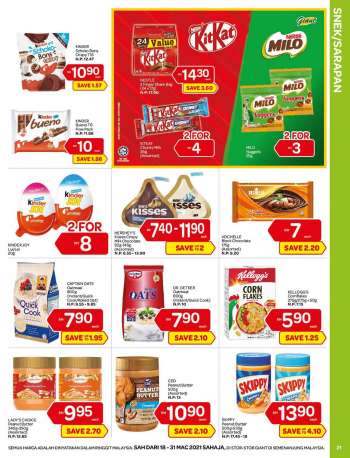 Giant catalogue  - 18 March 2021 - 31 March 2021.