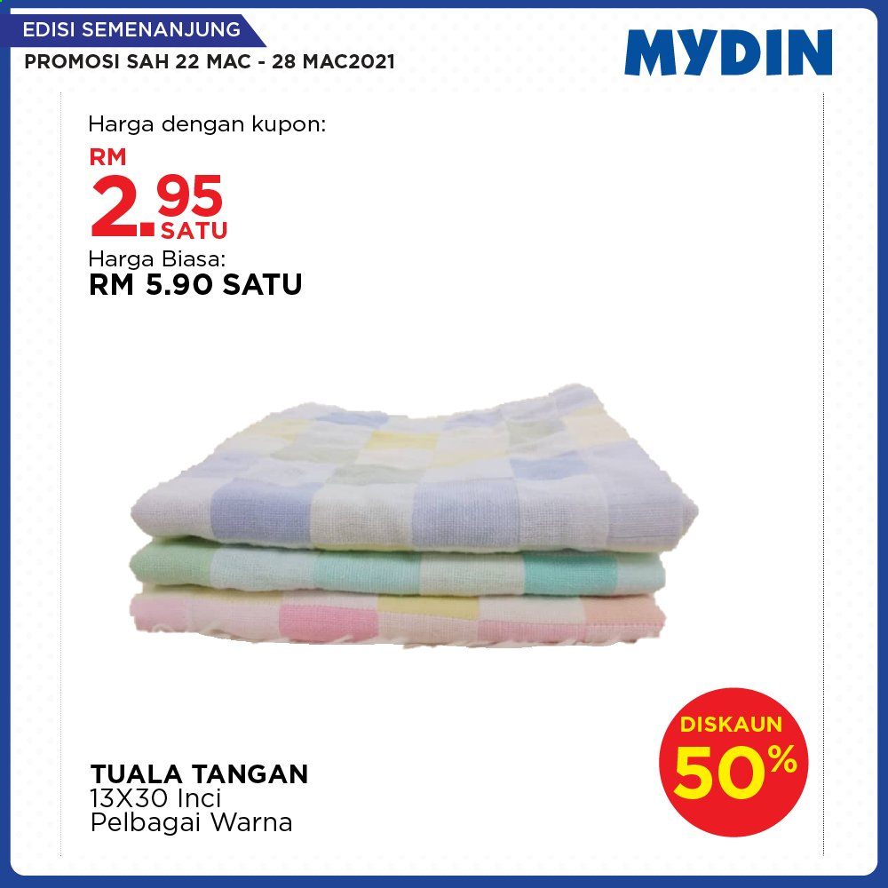 thumbnail - Mydin catalogue - 22 March 2021 - 28 March 2021.