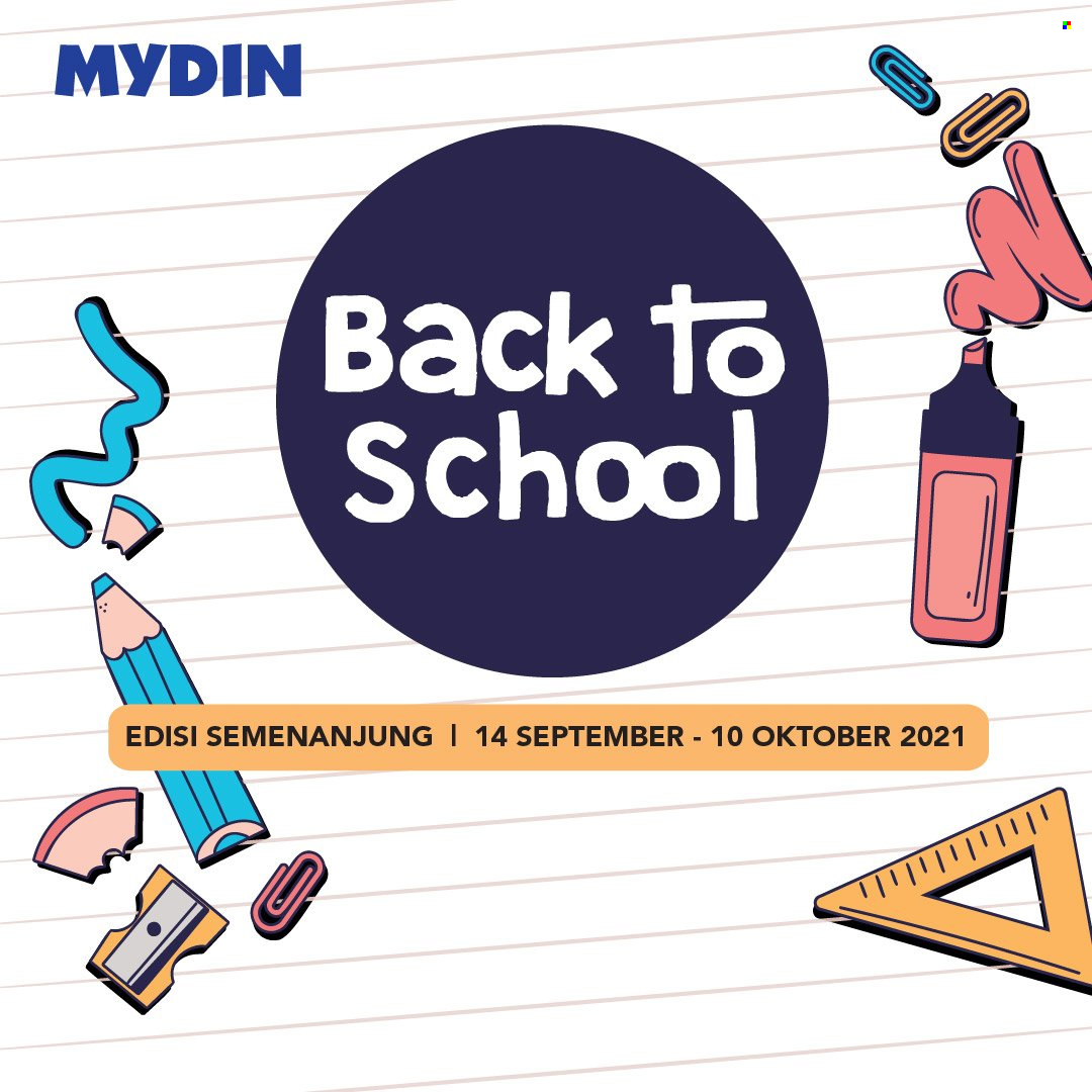 thumbnail - Mydin catalogue - 14 September 2021 - 10 October 2021.